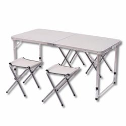 КЪМПИНГ МАСА С 4 СТОЛА