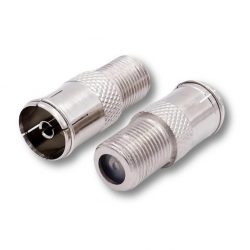 БУКСА ЗА ТЕЛЕВИЗОР F-КОНЕКТОР